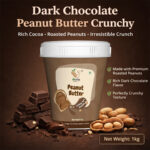 DARK CHOCOLATE CRUNCHY PEANUT BUTTER  1kg