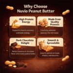 DARK CHOCOLATE CRUNCHY PEANUT BUTTER  1kg - Image 4