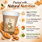 ORGANIC JAGGERY CRUNCHY PEANUT BUTTER  1.KG